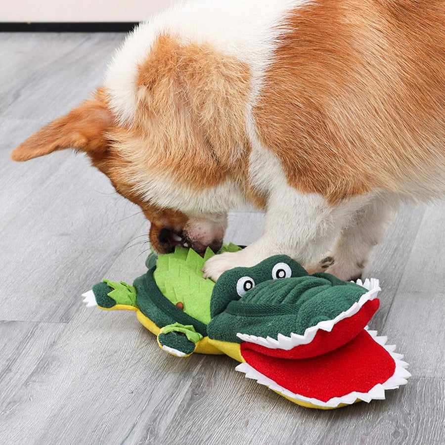 Crocodile Dog Snuffle Toy