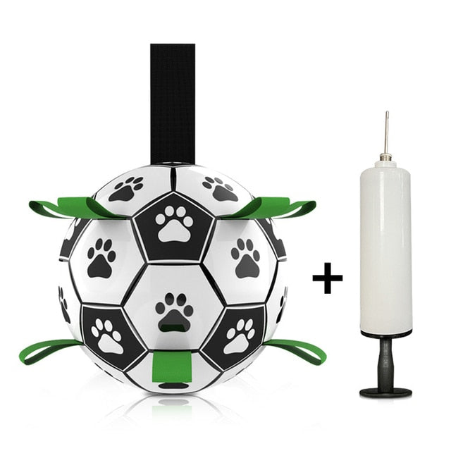 Interactive 6.5in Dog Soccer Toy Ball