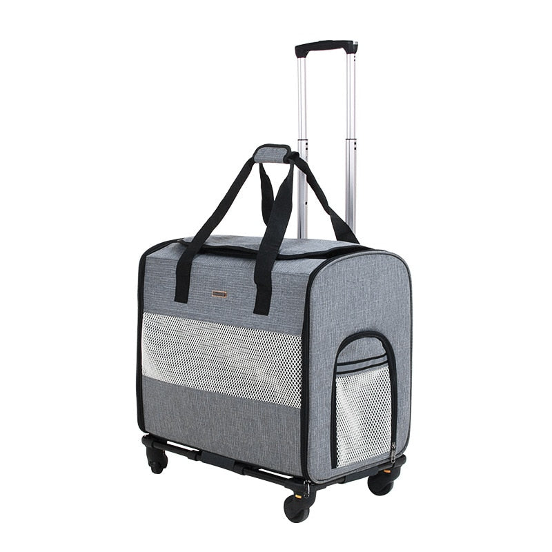 Breathable Outdoor Pet Trolley Carrier