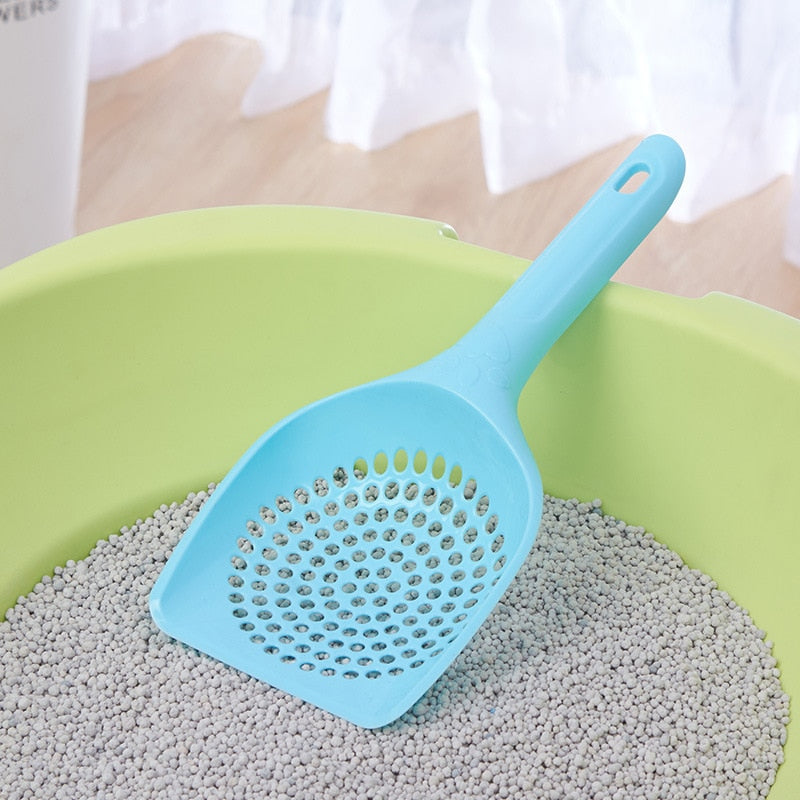 Plastic Cat Blue Litter Shovel