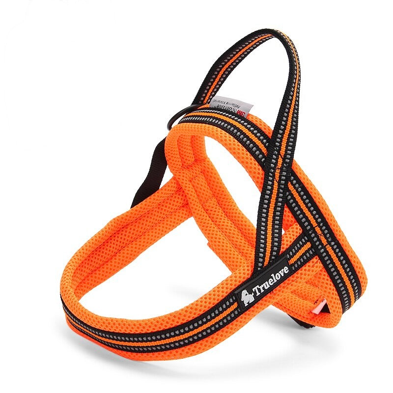 Reflective Mesh Padded Strap Dog Harness