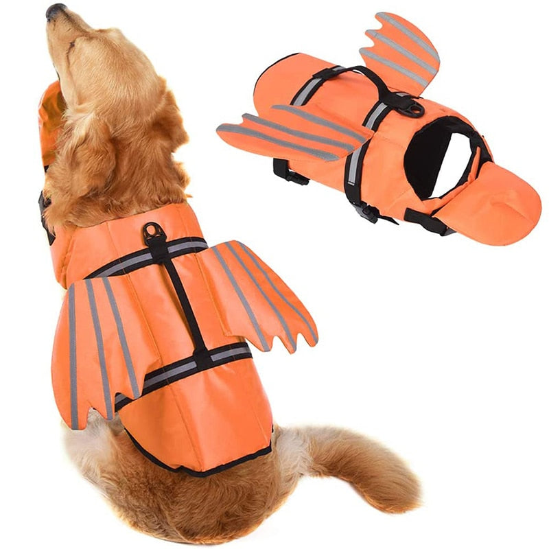 Control Handle Fashion Dog Swimming Vest