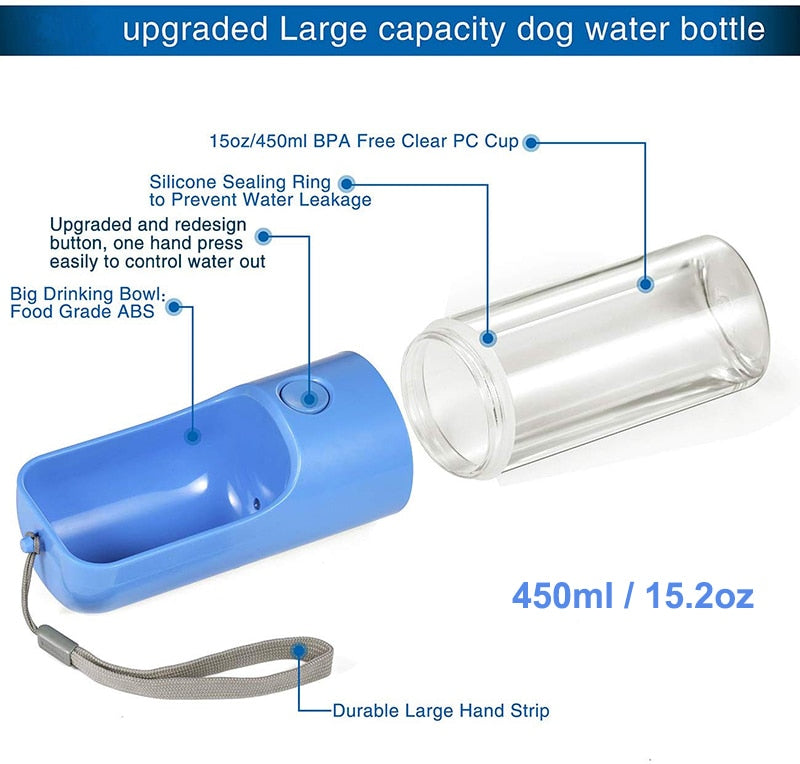 Eco Friendly 450ml Pet Water Bottle