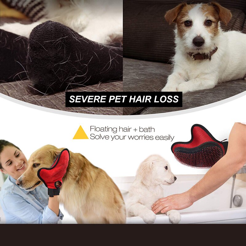 Flexible Comfortable Pet Grooming Glove