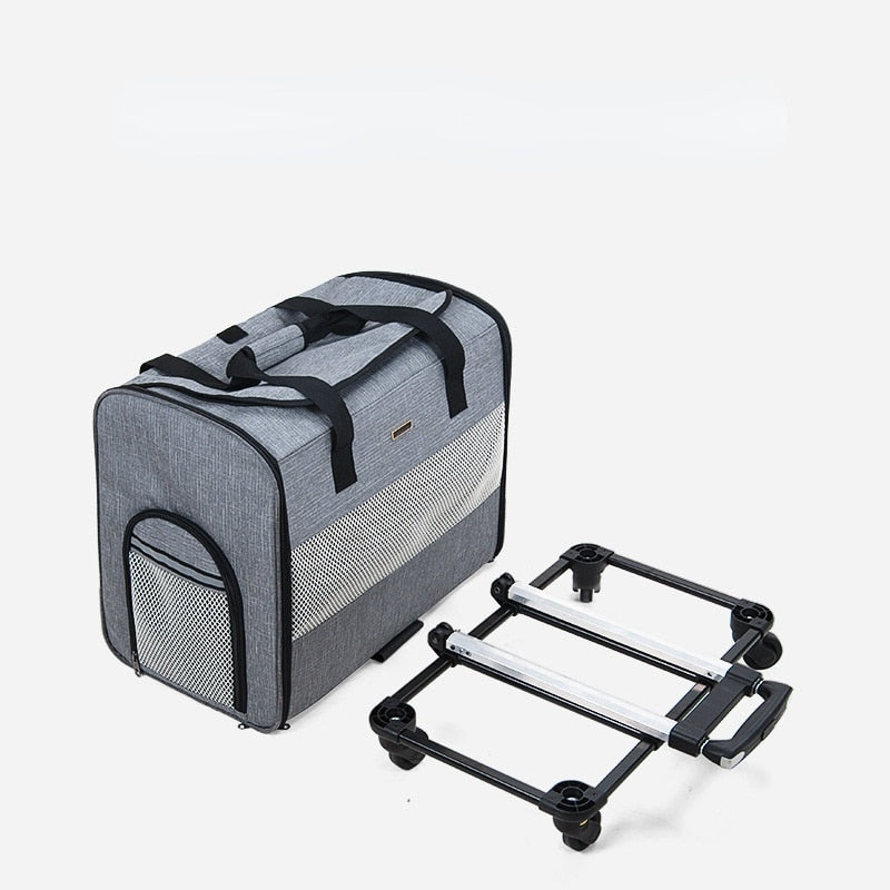 Breathable Outdoor Pet Trolley Carrier