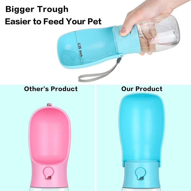 Foldable Wide Sink Dog Water Bottle