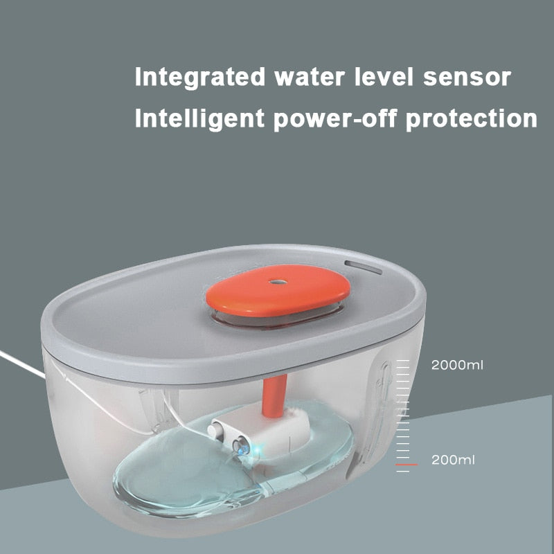 2L Pet Ultra Quiet Automatic Water Feeder