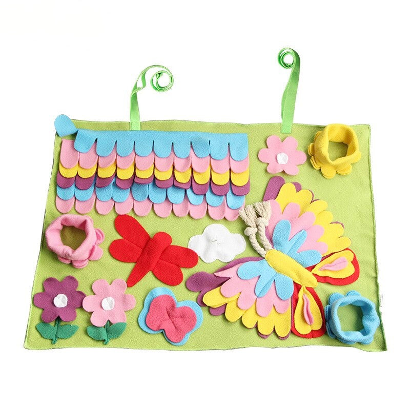 Butterfly Garden Dog Snuffle Mat