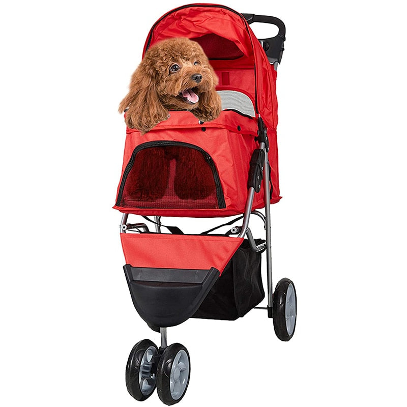 3 Wheels Elite Jogger Pet Stroller