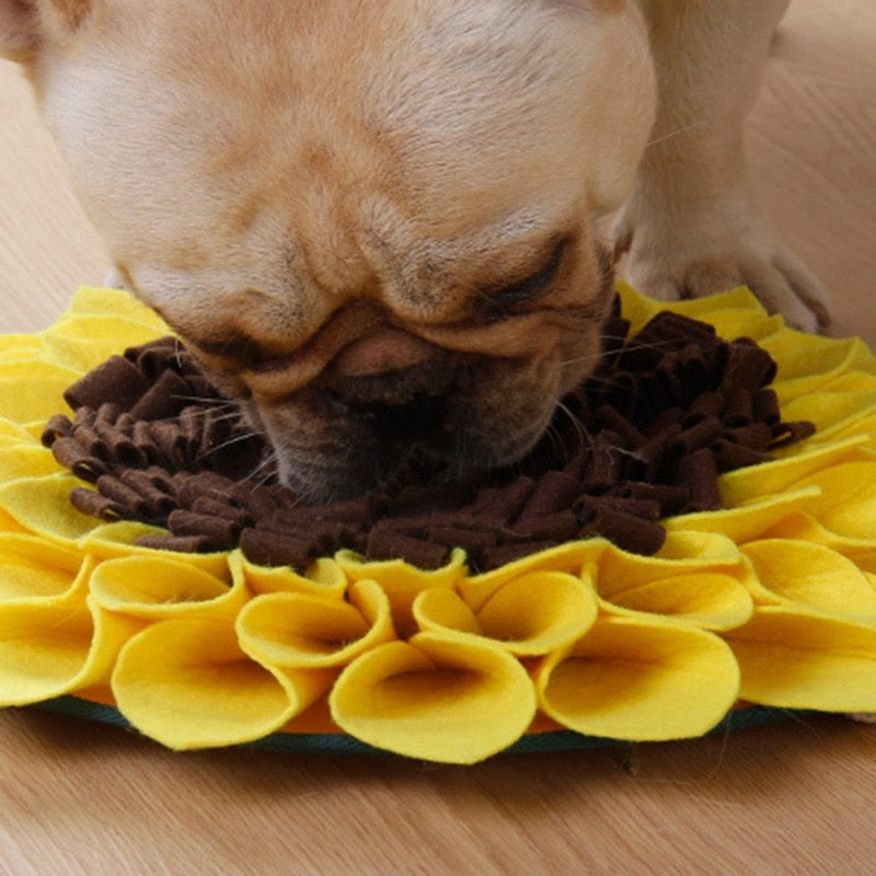 Sunflower Dog Snuffle Mat