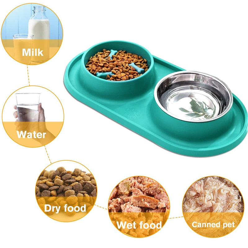 Stainless Steel Vet Choice Dog Bowl