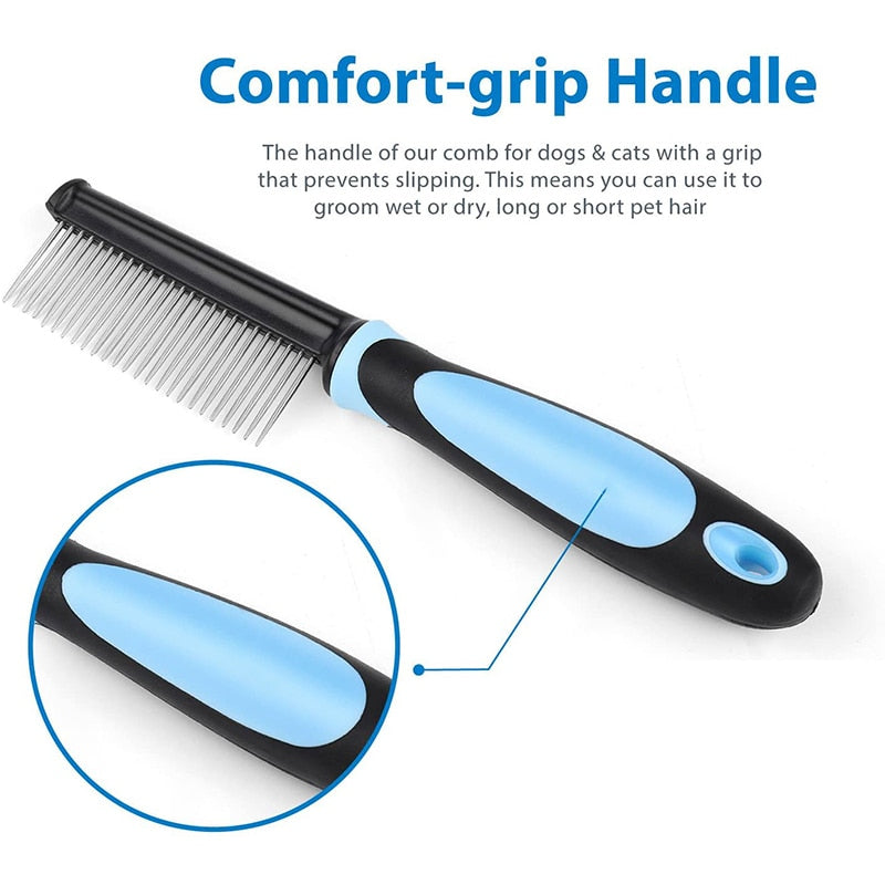 Stainless Steel Dog Flea Comb