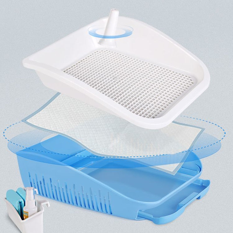 2 Sided Ventilation Dog Potty Tray