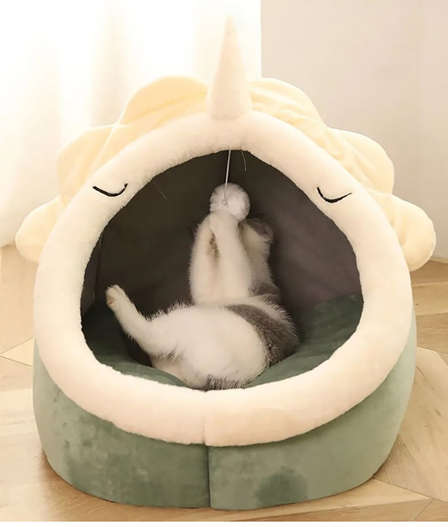 Cute Cat Cave Sleeping Bed