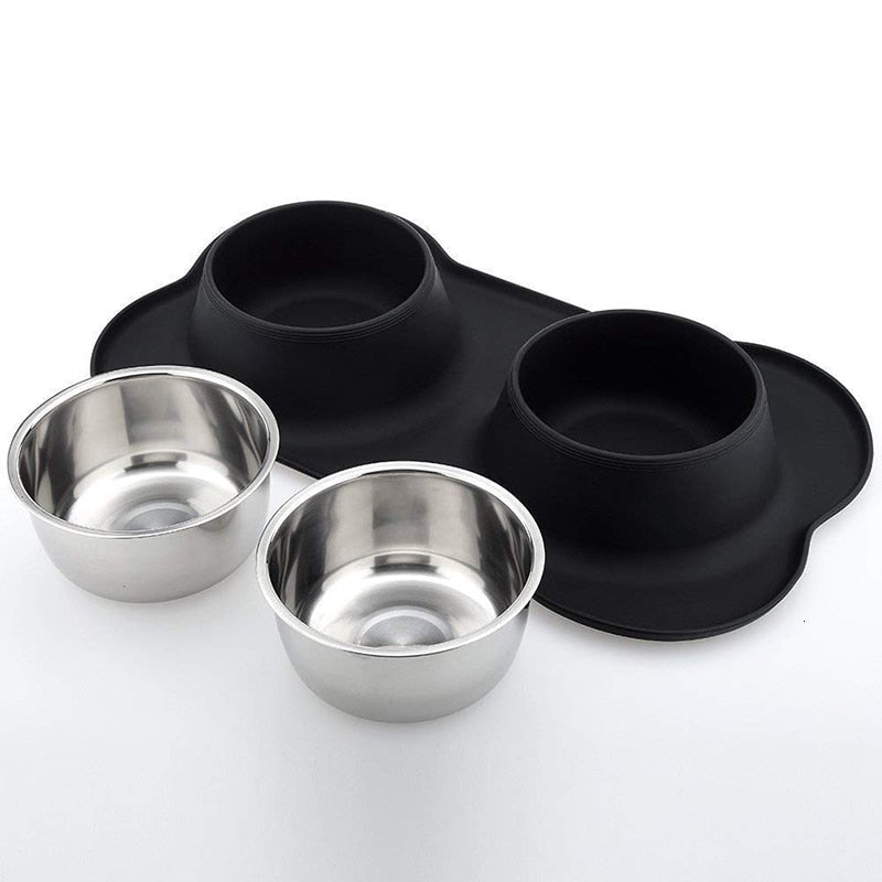 No Spill Double Dog Bowl