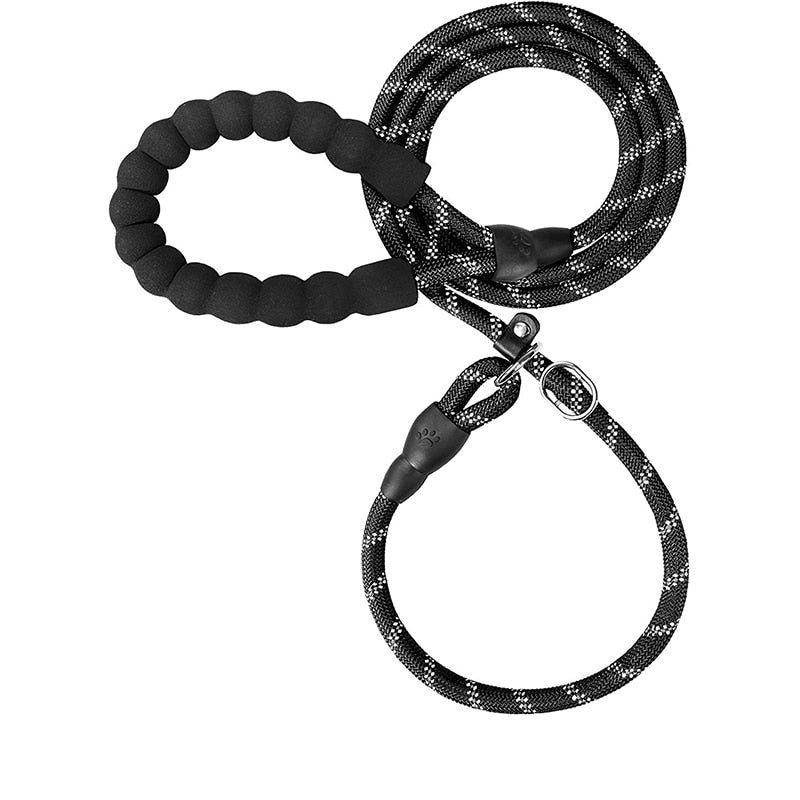 Reflective Padded Slip Dog Leash