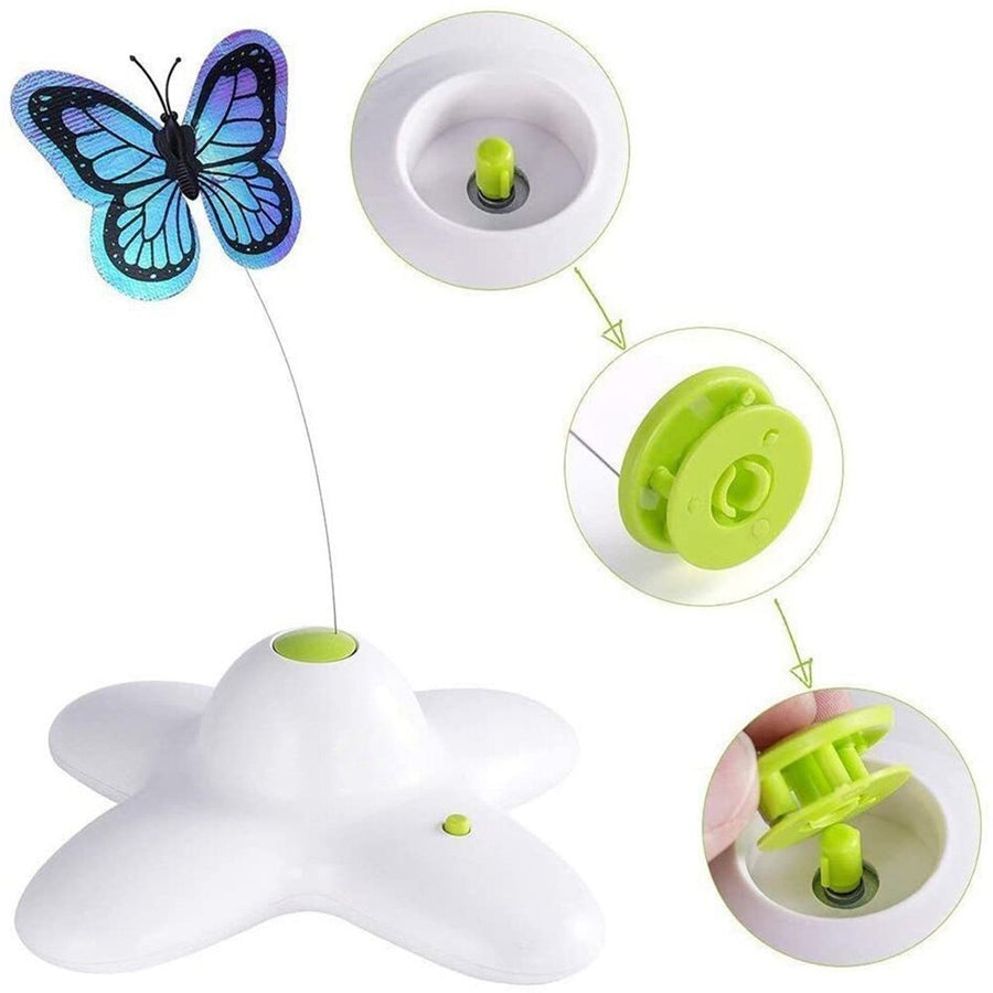 360 Degree Rotating Activated Cat Toy