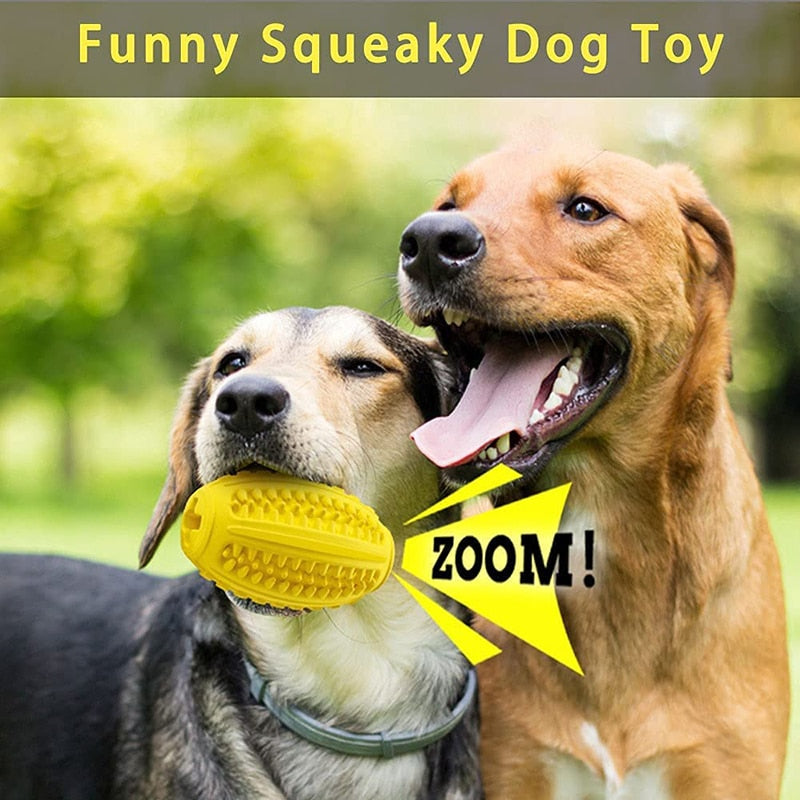 Squeaker Safe Natural Rubber Pet Toys