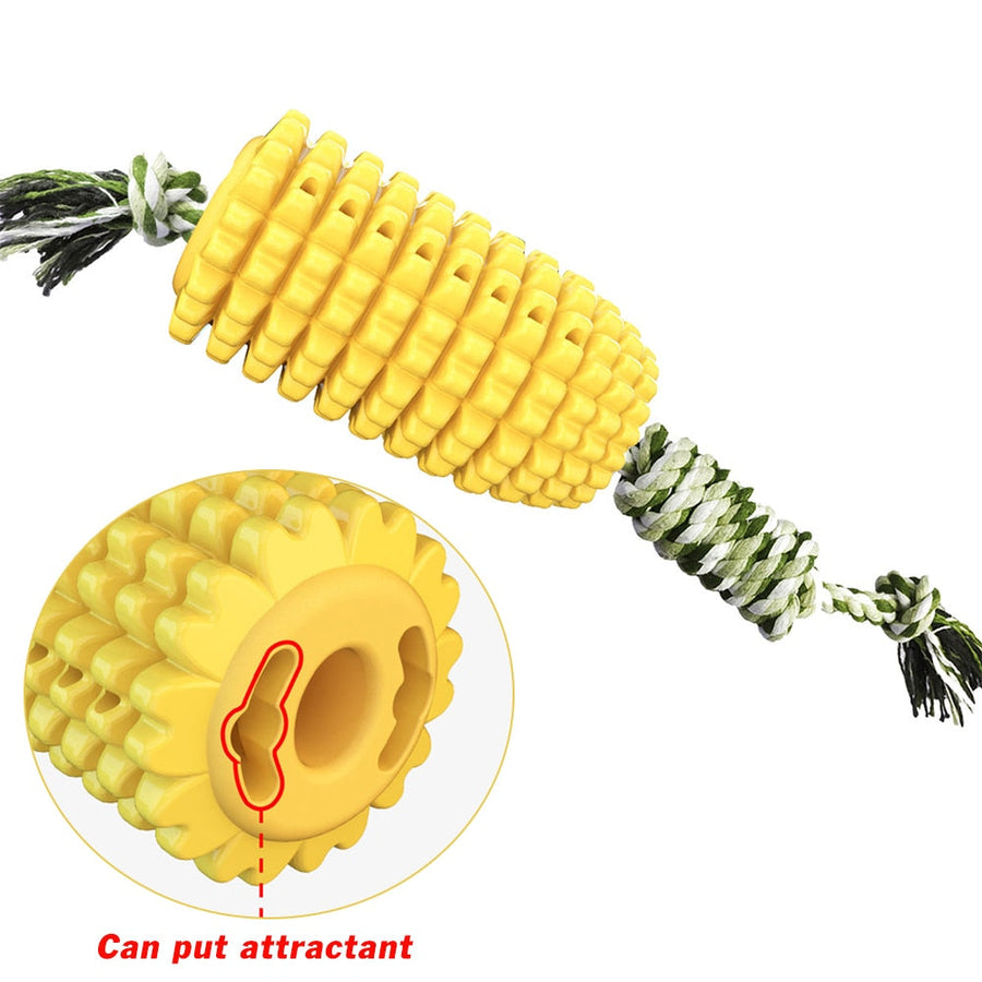 Durable Corn Dog Chew Toy