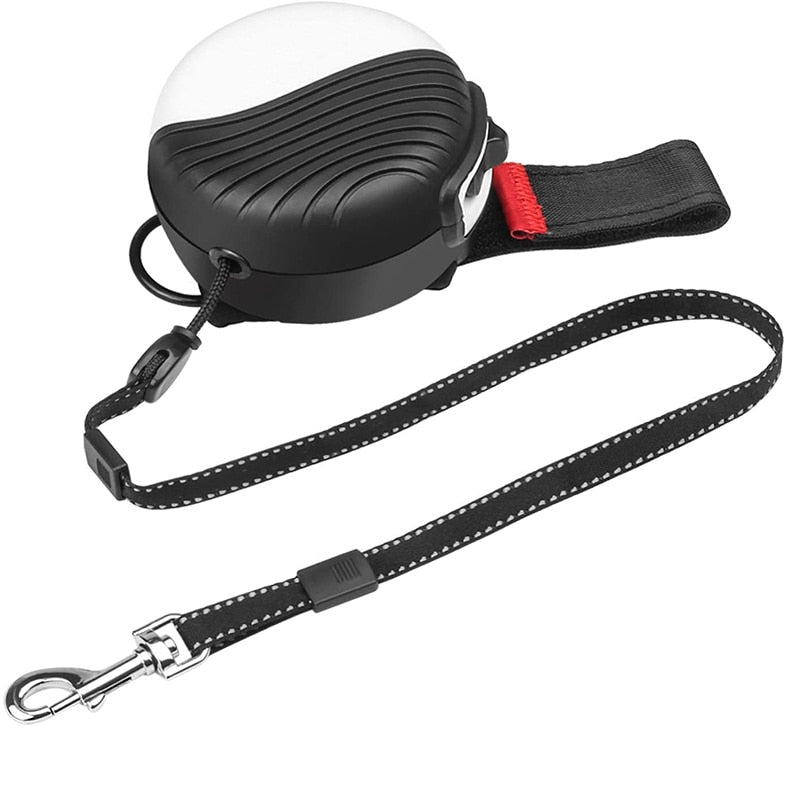 Brake Lock Button Hands Free Dog Leash