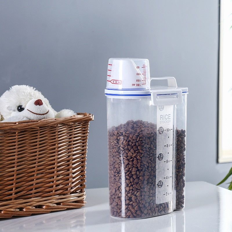 Air Tight Pet Food Storage Container