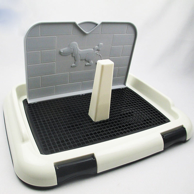 Double Layer Dog Grid Toilet Tray