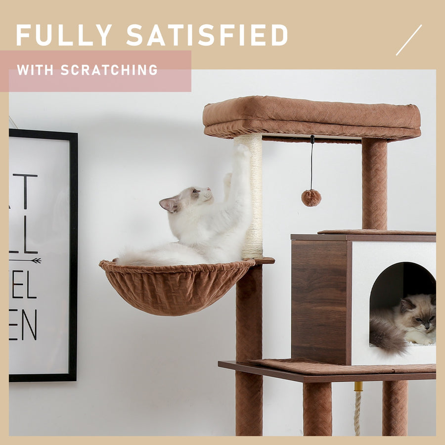 Multi Level Modern Cat Tree