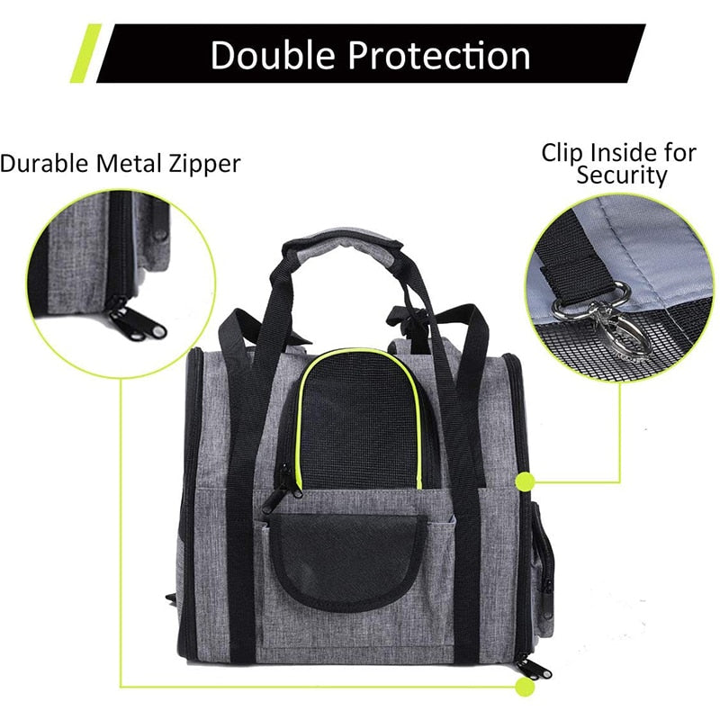 Sturdy Reflective Dog Carrier Bags