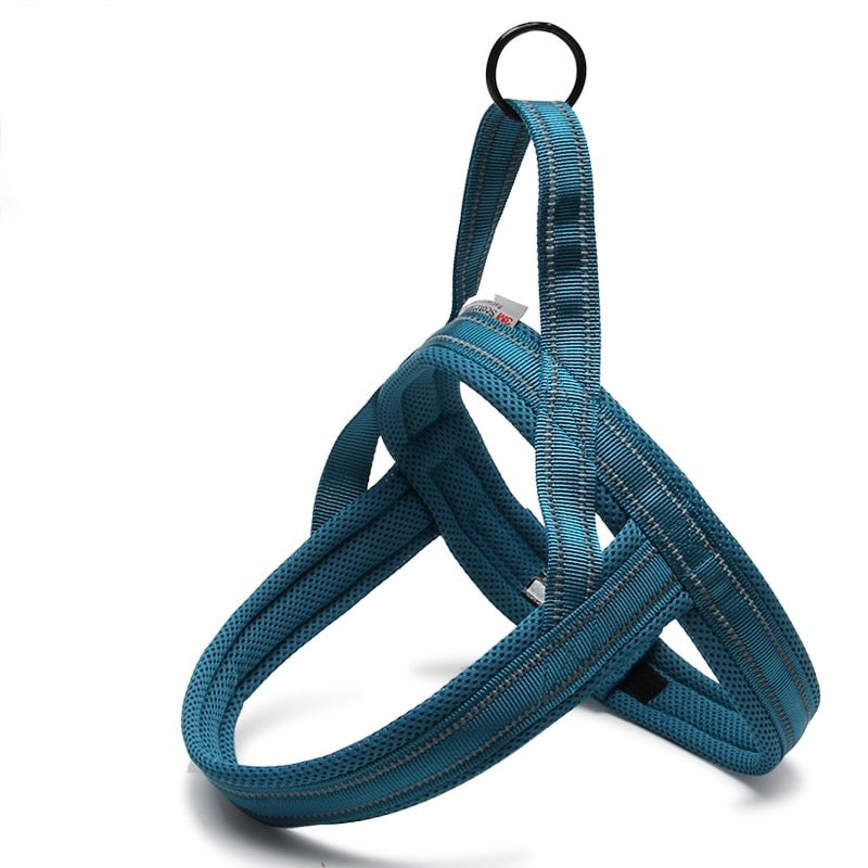 Reflective Mesh Padded Strap Dog Harness