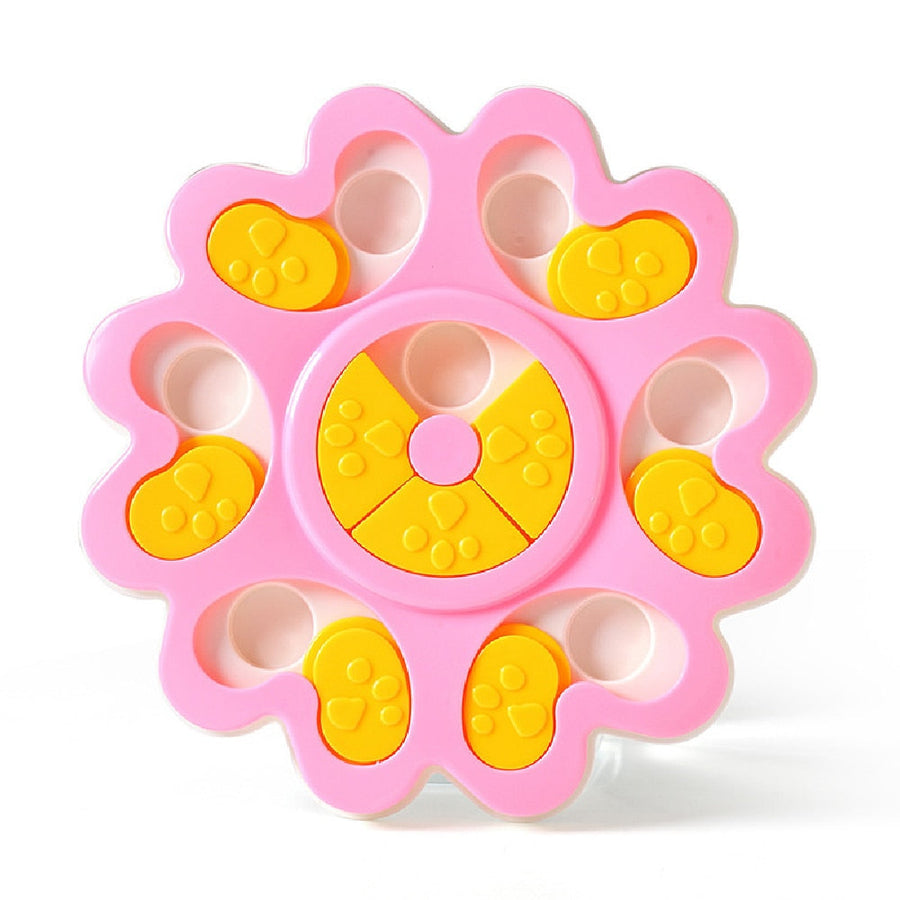 Flower Shape Dog Puzzle Toys