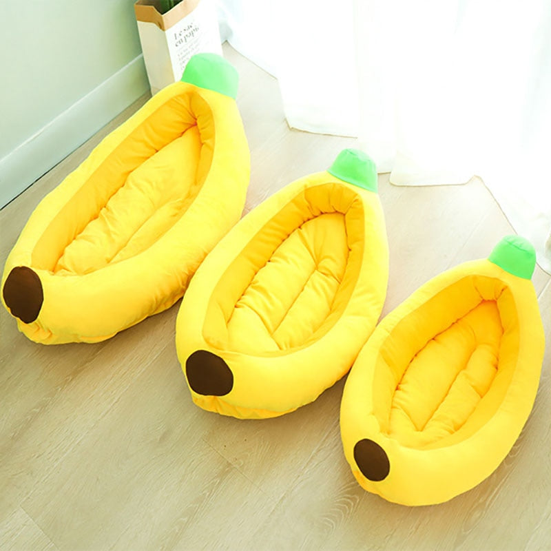 Deep Sleep Banana Pet Bed