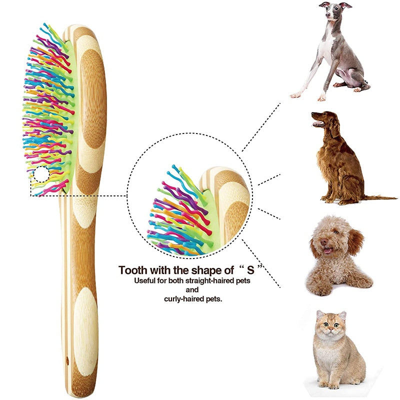 Effective Slicker Bristle Dog Brush