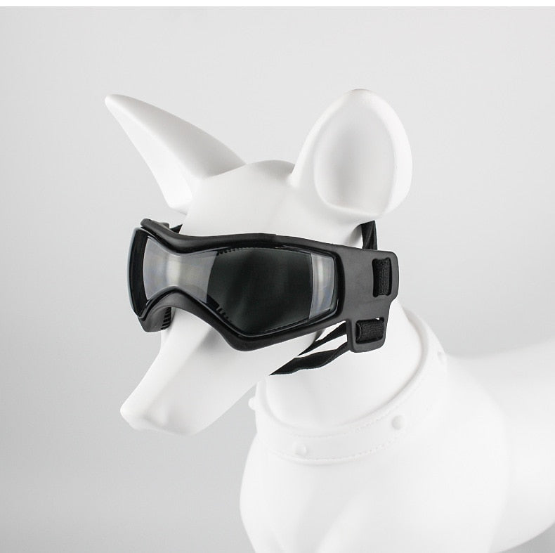 Anti UV Dog Black Goggles