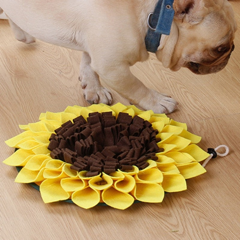 Sunflower Dog Snuffle Mat