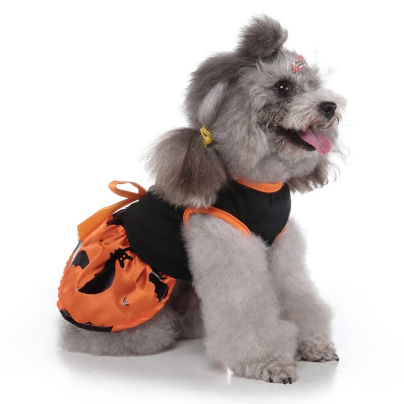 Halloween Pet Dog Skirt