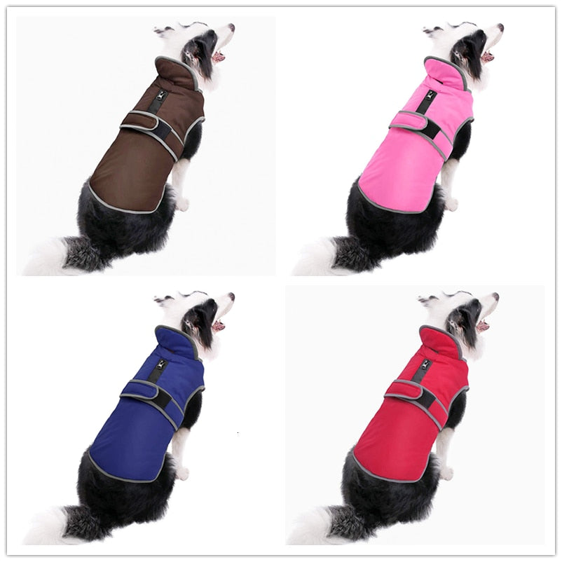 Waterproof Warm Large Dog Jacket