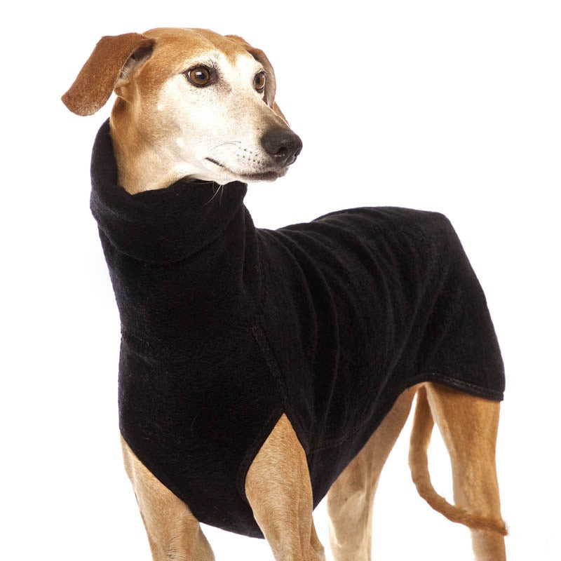 High Neck Warm Fleece Dog Coat