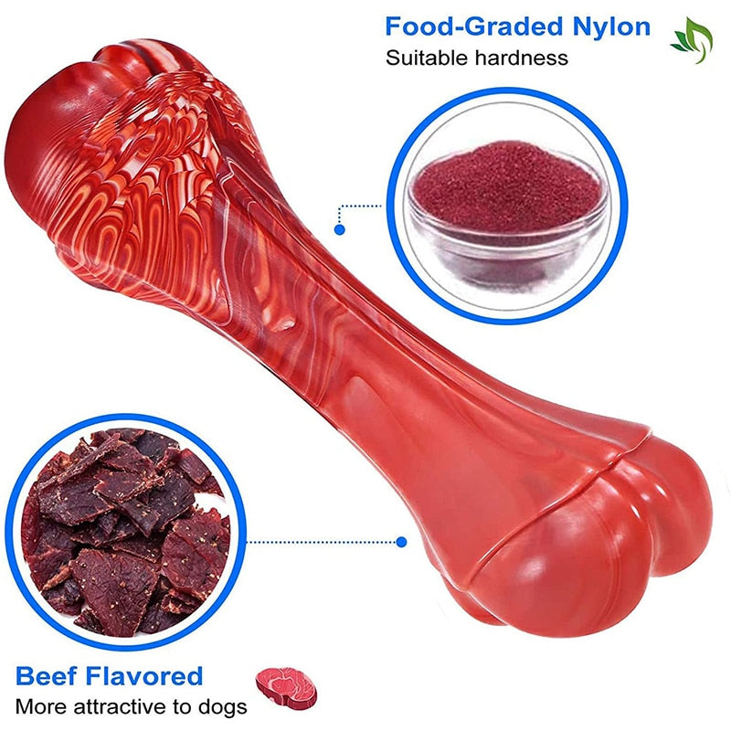 Durable Beef Flavor Dog Bone