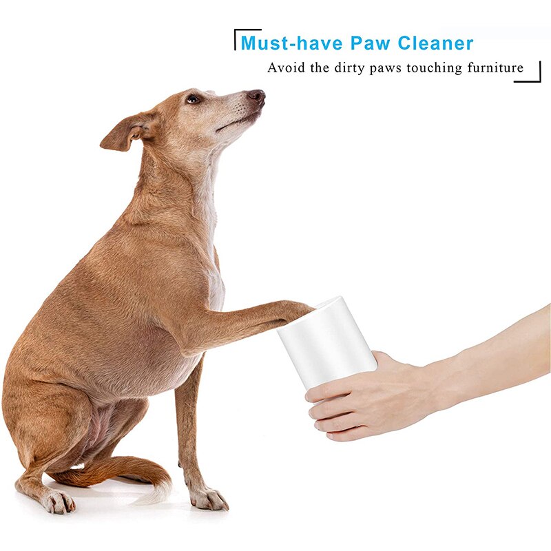 Removable Soft Silicone Dog Paw Cleaner