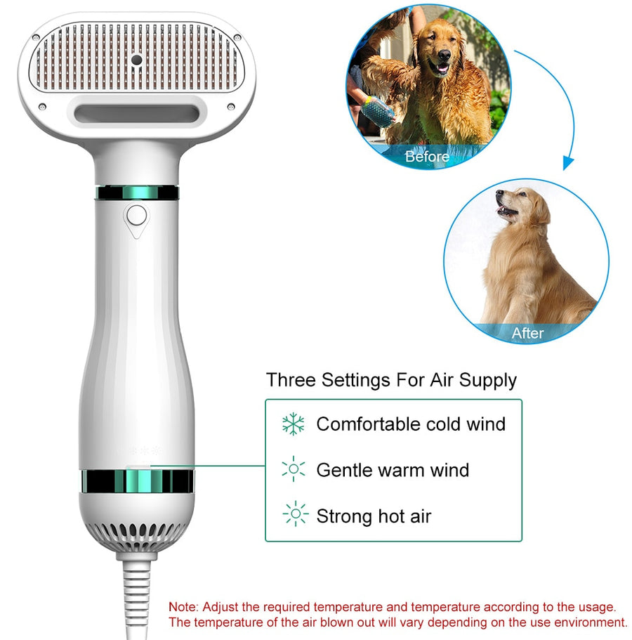 2 In 1 Pet Grooming Hair Dryer