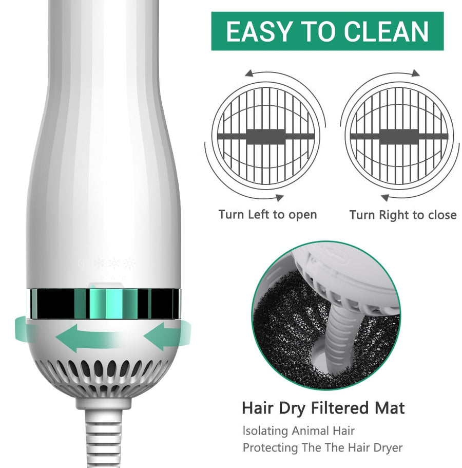 2 In 1 Pet Grooming Hair Dryer