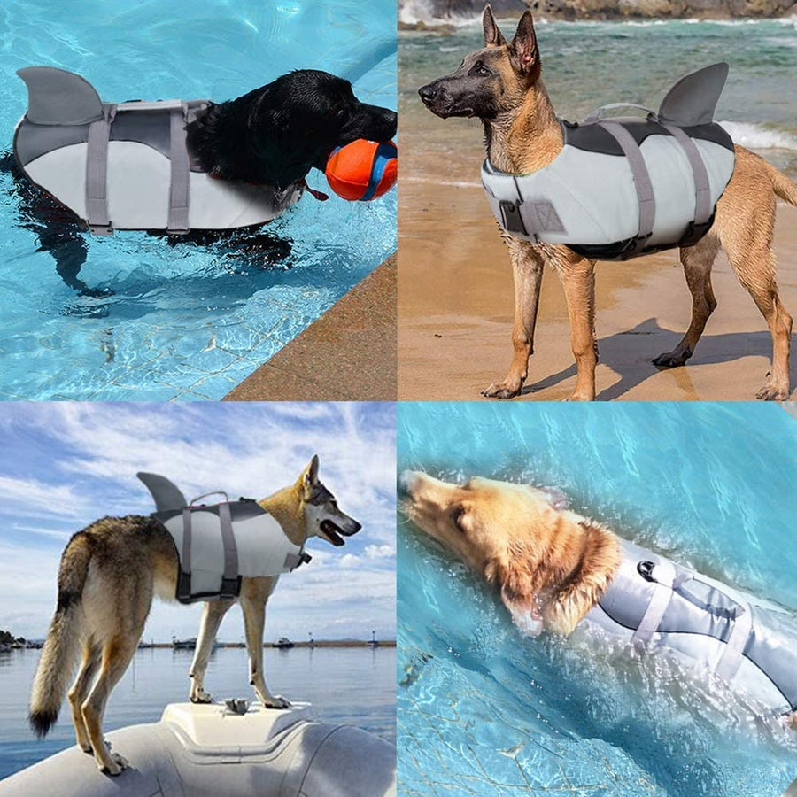 Dog Shark Swimming Safety Vest