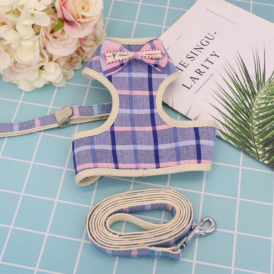 Cute Bowknot Pet Harness