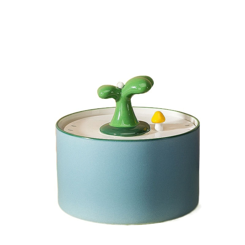 Ceramic Safe Cute Pet Water Fountain