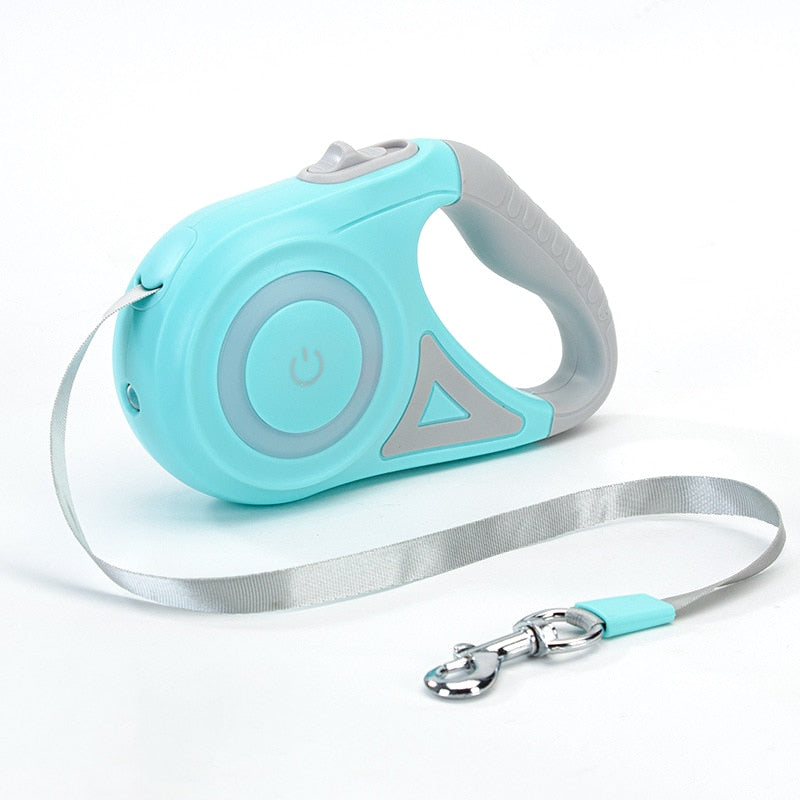 Heavy Duty LED Retractable Dog Leash