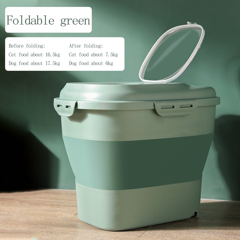 Pet Dog Food Storage Container