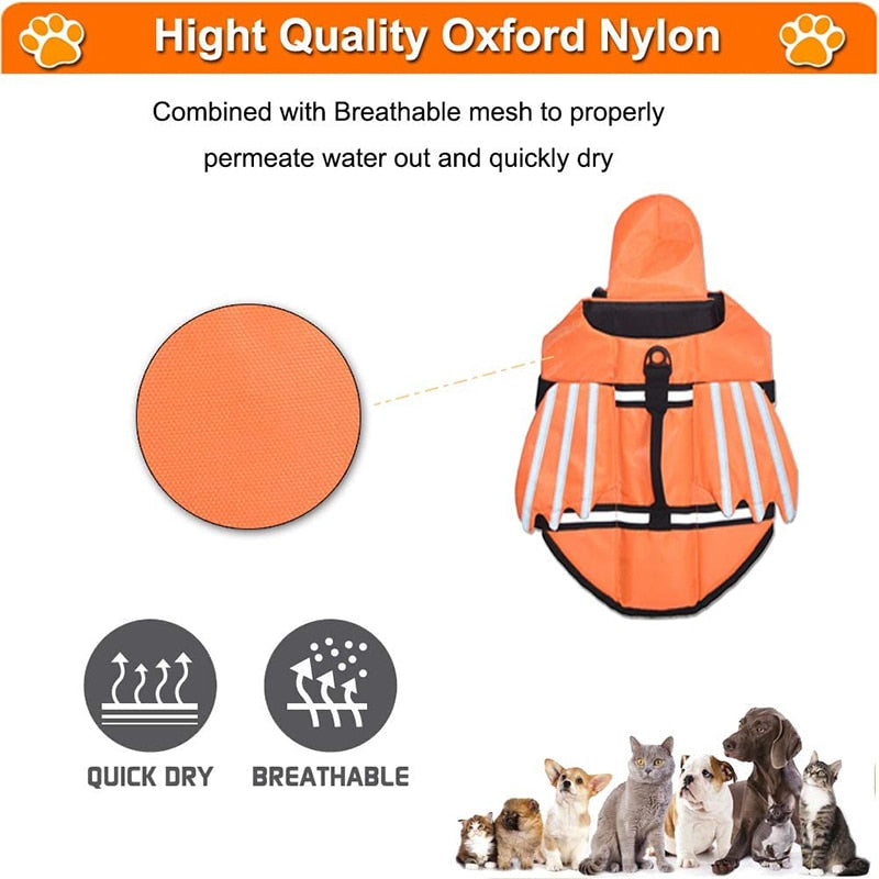 Control Handle Fashion Dog Swimming Vest