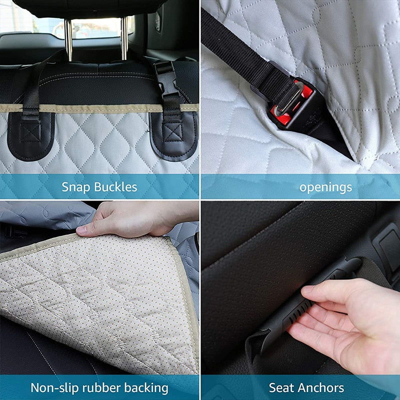 Scratchproof Nonslip Dog Car Seat Covers