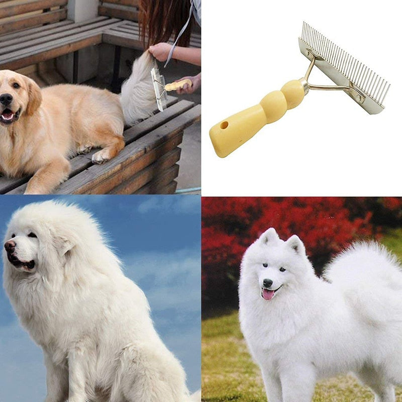 Stainless Steel Long Hair Dog Brush