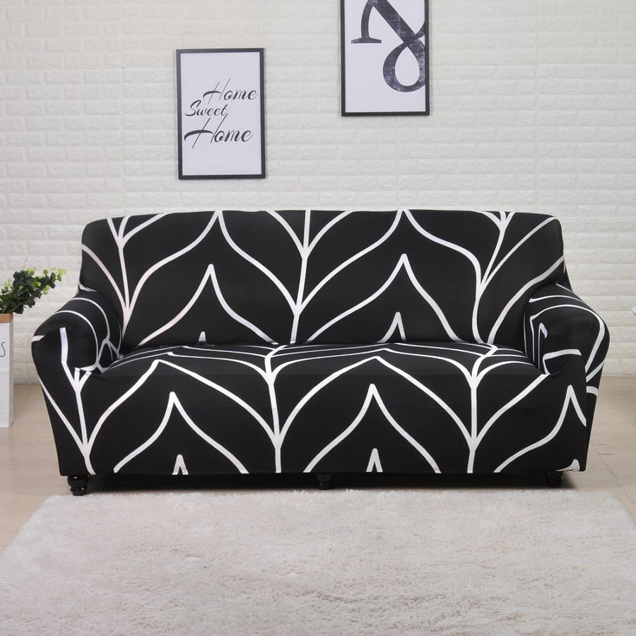 Geometric Elastic Sofa Cover